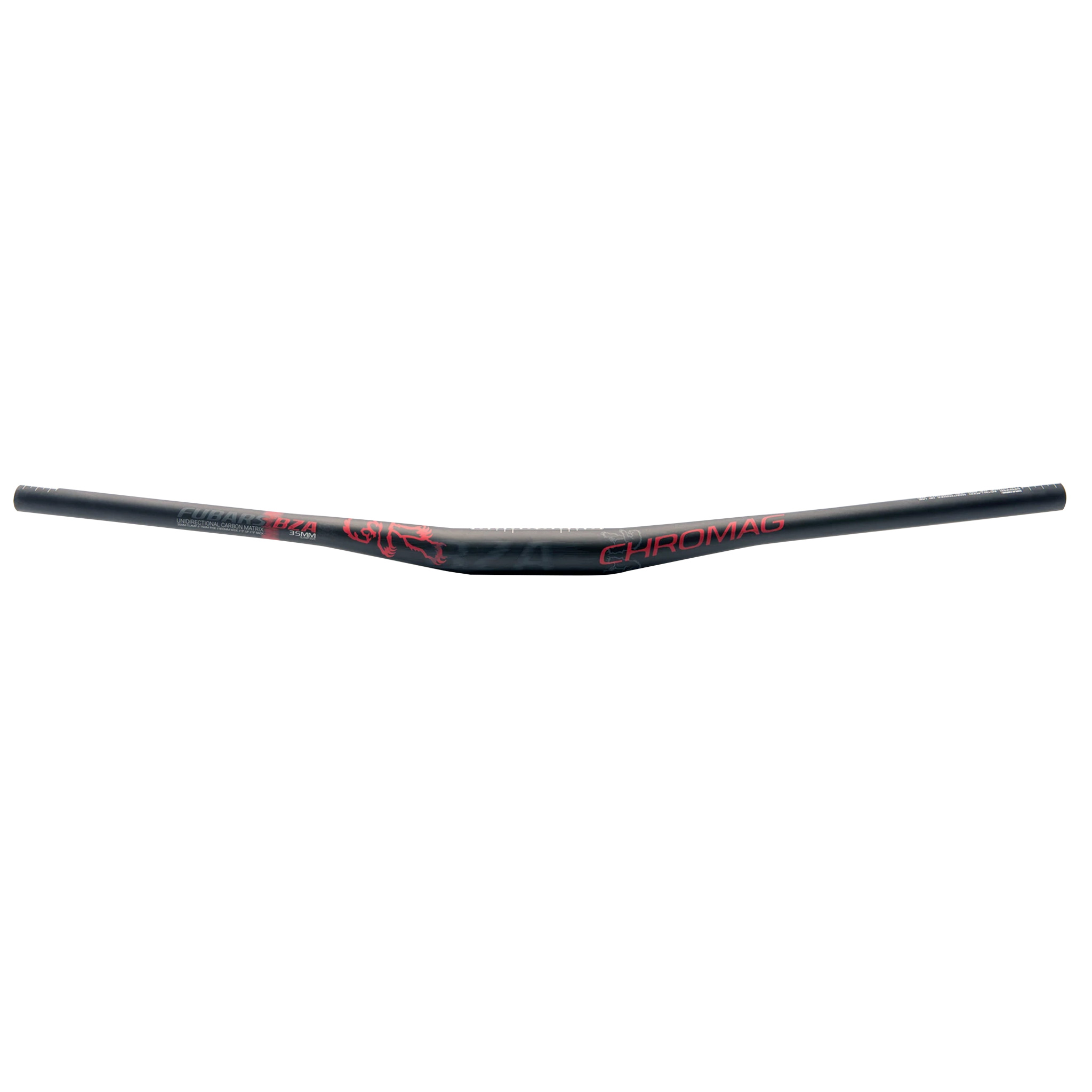 Chromag Fubars Cutlass Riser Bar, (31.8) 35mm/800mm - Blk/Red